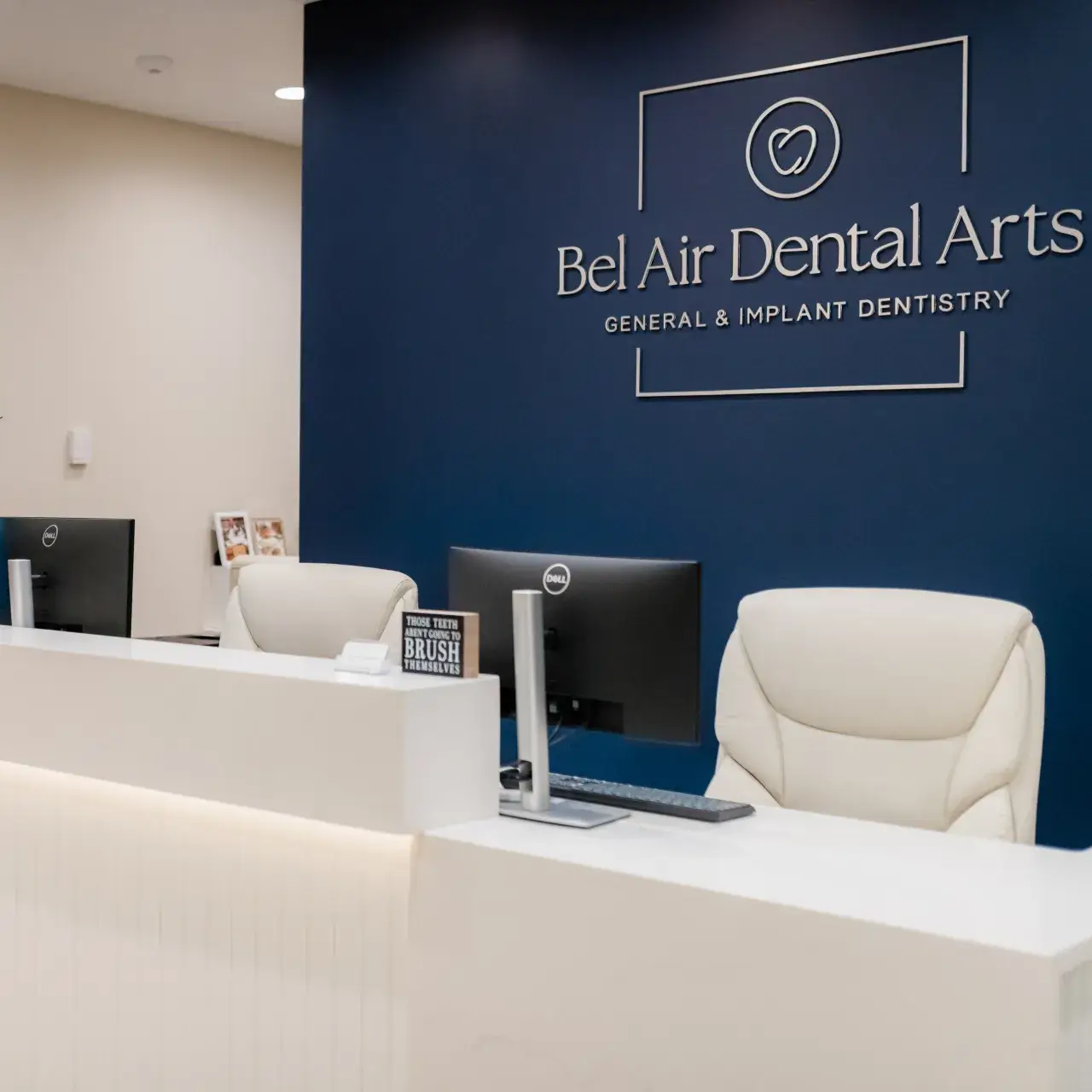 Front Desk of Bel Air Dental Arts - In Abingson MD
