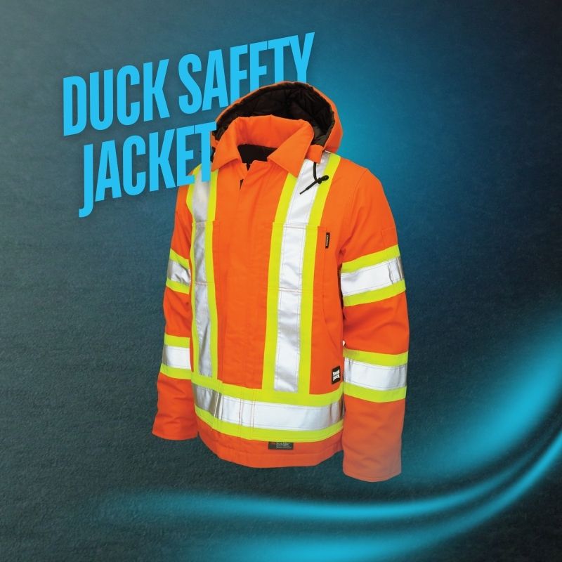 hi vis jacket tough duck