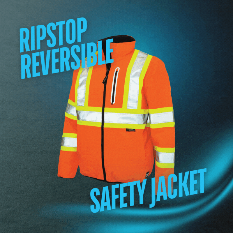 reversible hi vis jacket