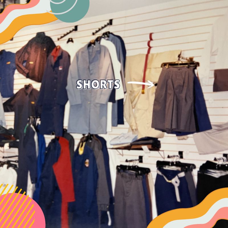 shorts in the 90s