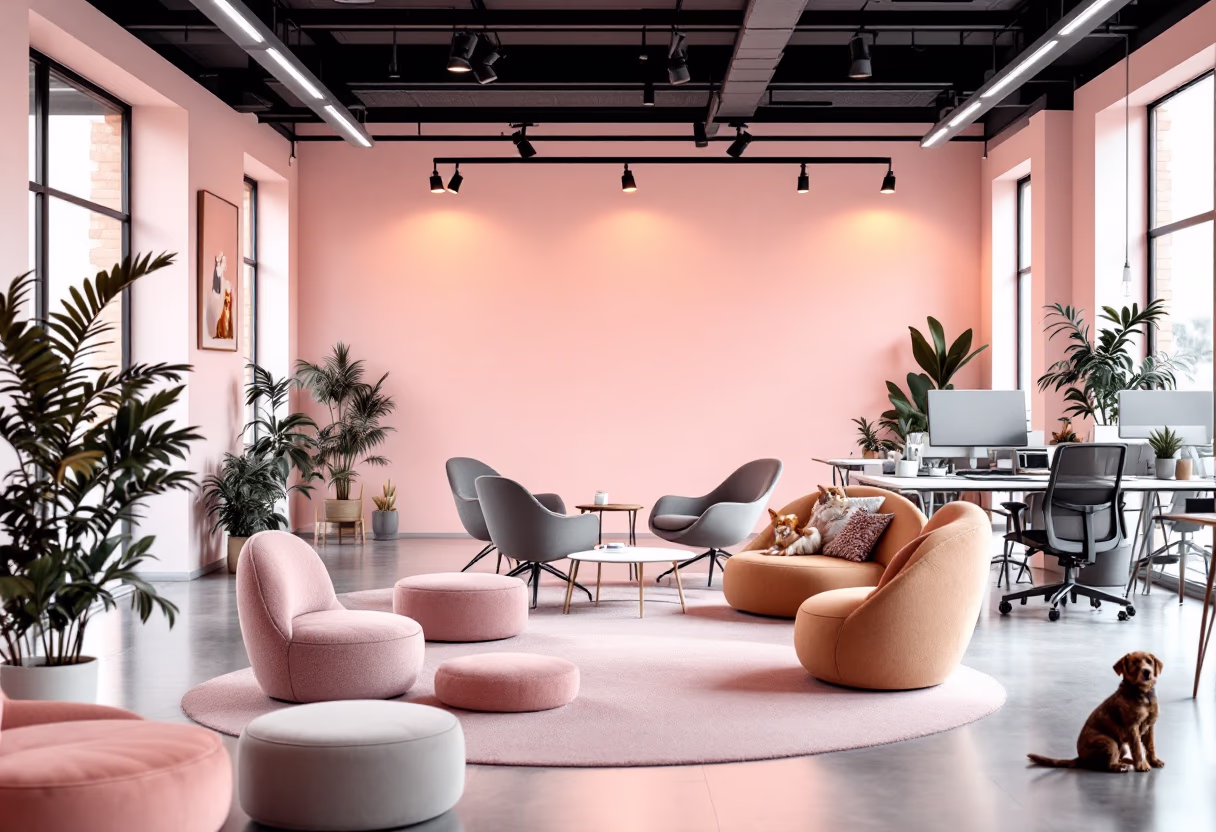 [background image] of office space (for a animal welfare nonprofit)