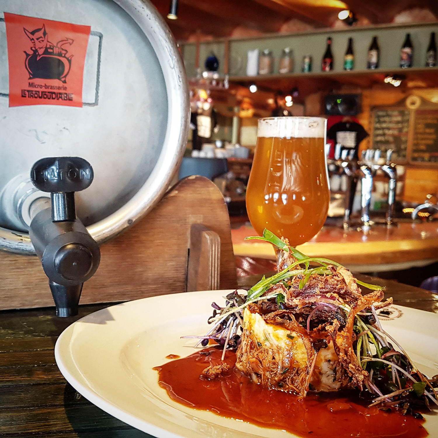 Le Trou du diable - Broue Pub & Restaurant 
