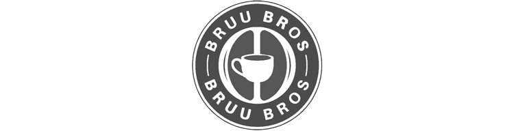 Bruu Bros Logo Grey