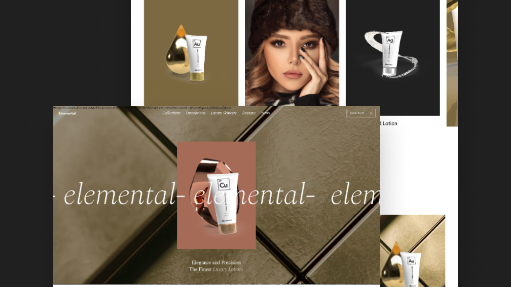 Luxury brand design 