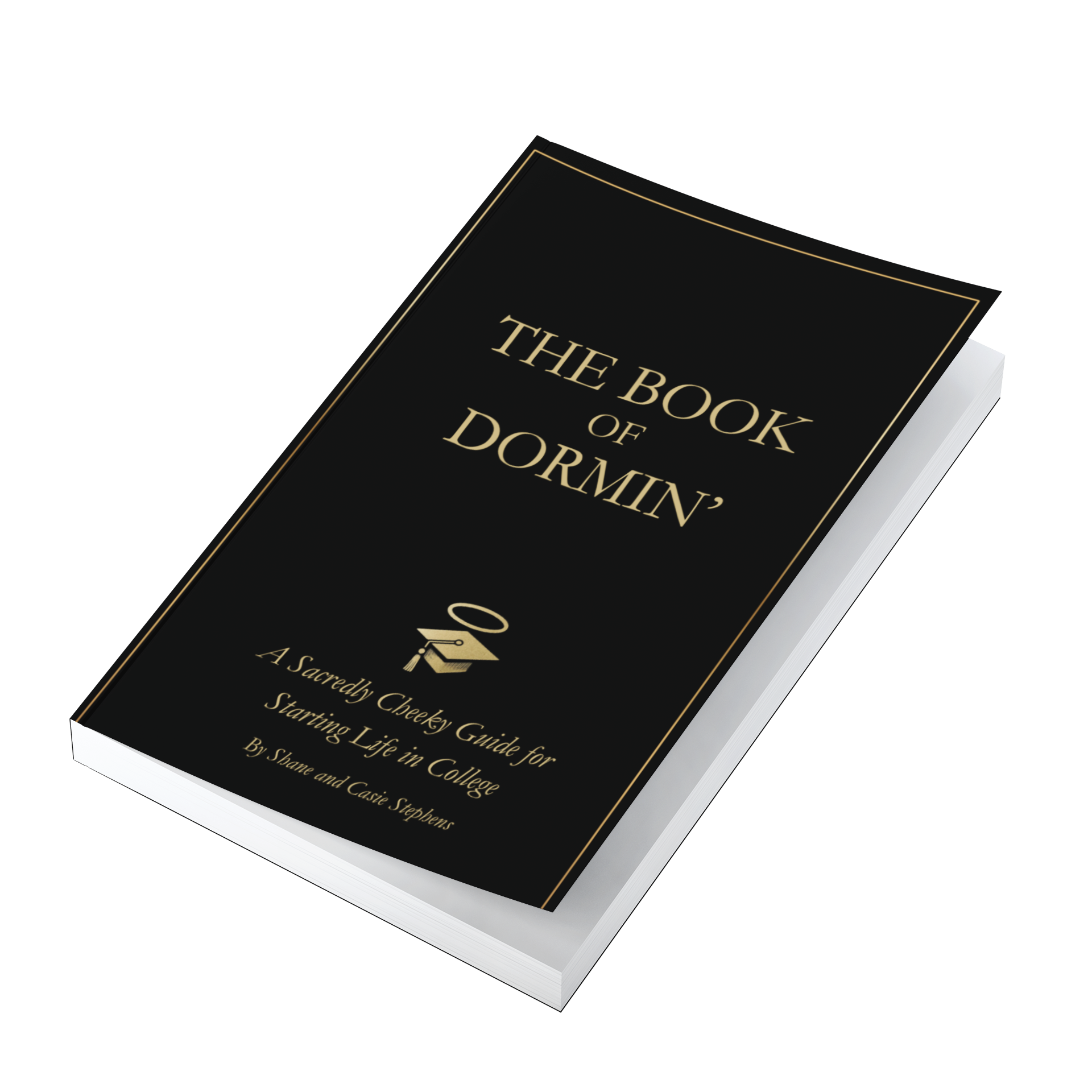 Paperback Mockup of Book of Dormin.