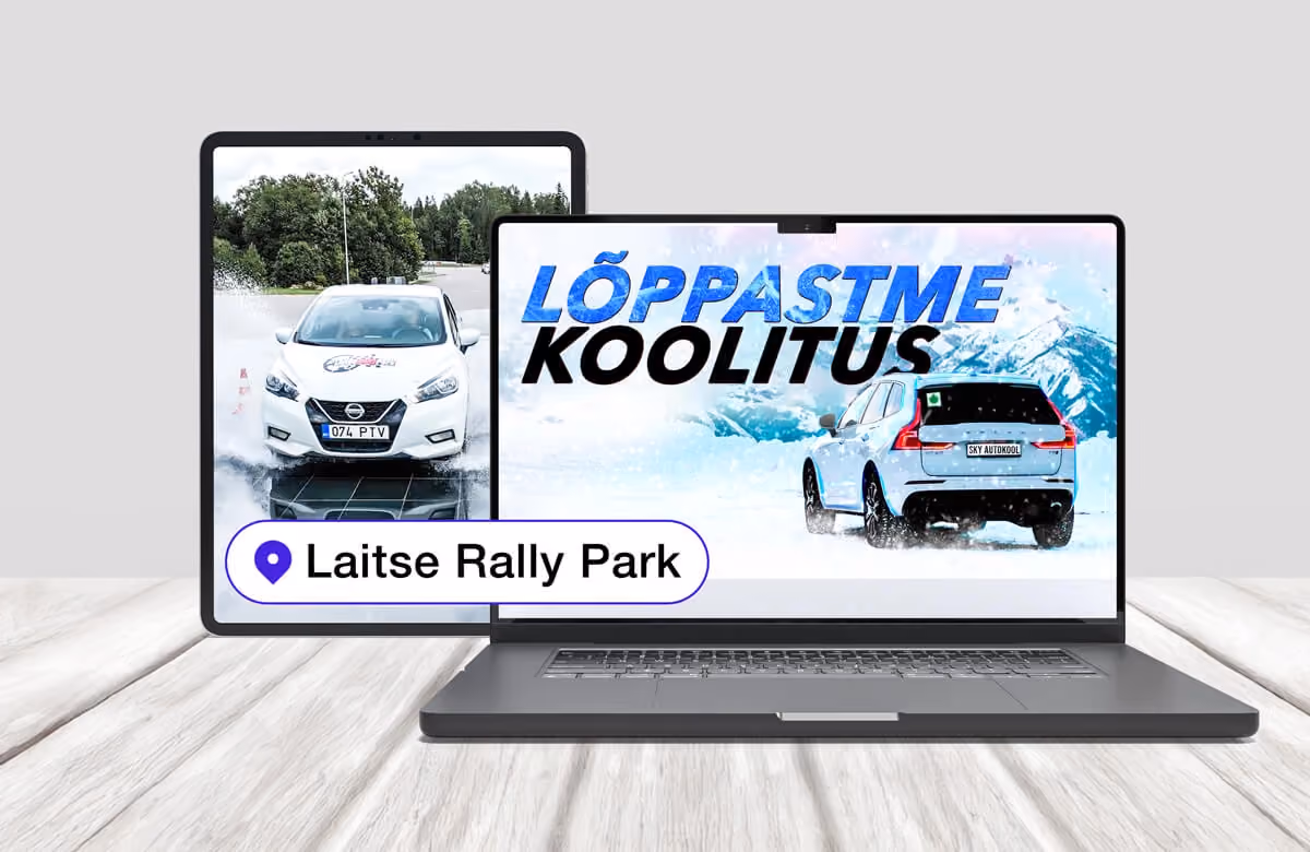 winter driving course Laitse