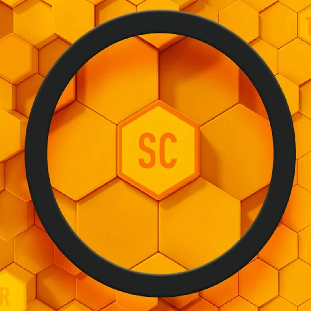 3D magnifying search on elements in honeycomb design