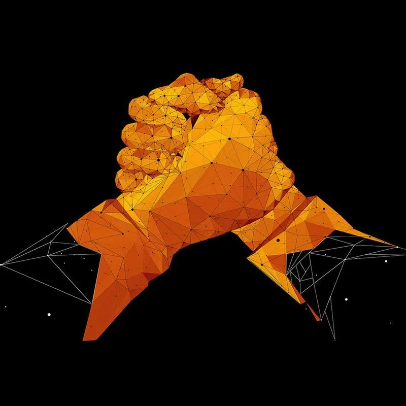 Image of hands shaking signifying personal relationships in branding