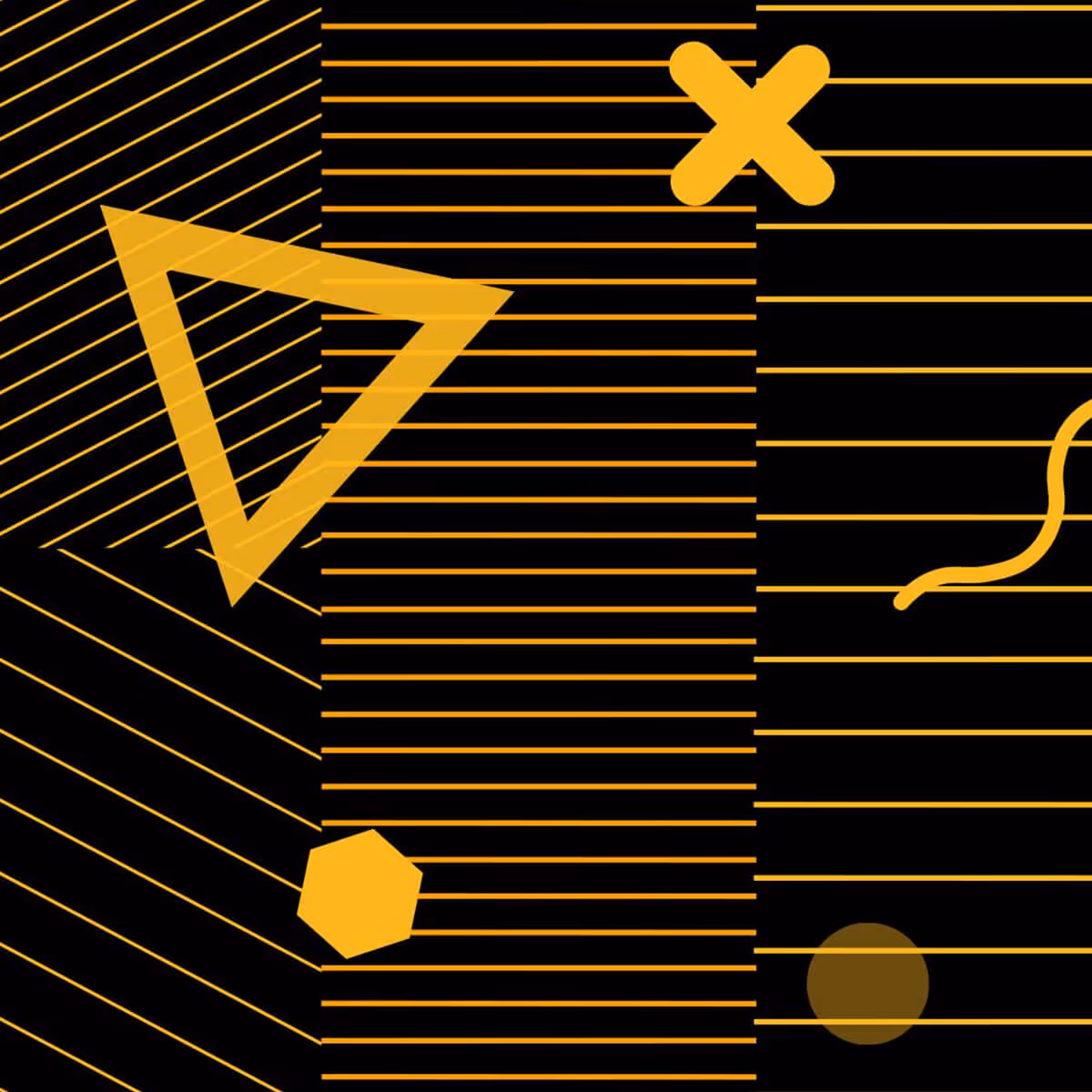 illustrated graphic elements representing how confusing websites can be without semantic naming.