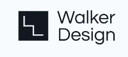 Walker Design logo with stylized 'W' icon.