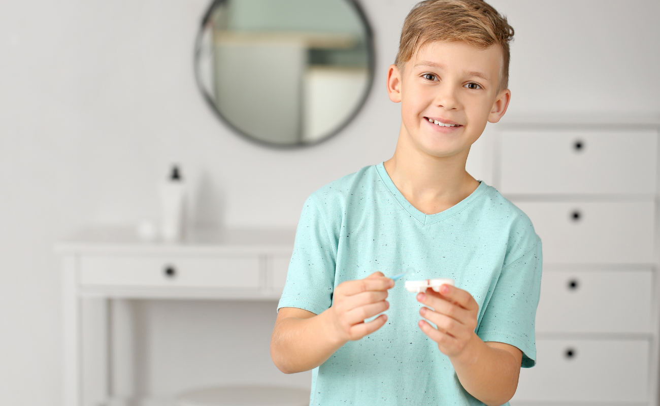 Scleral Lenses for Children with Vision Impairment