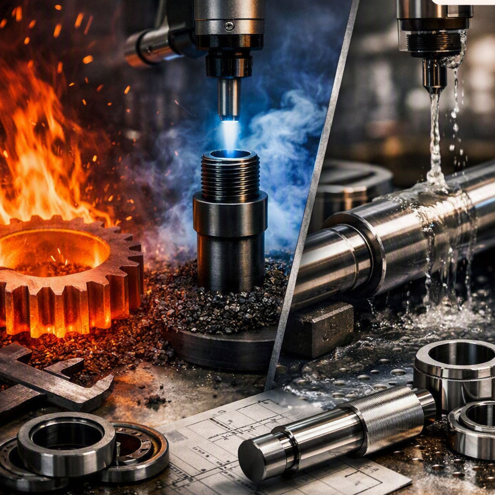Tratamientos térmicos y superficiales: claves para la durabilidad
