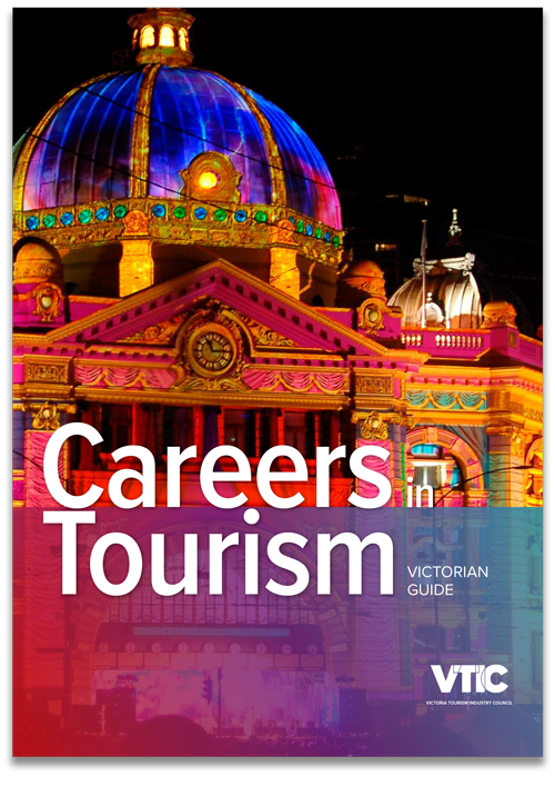 Cover of the VTIC Careers in Tourism Guide