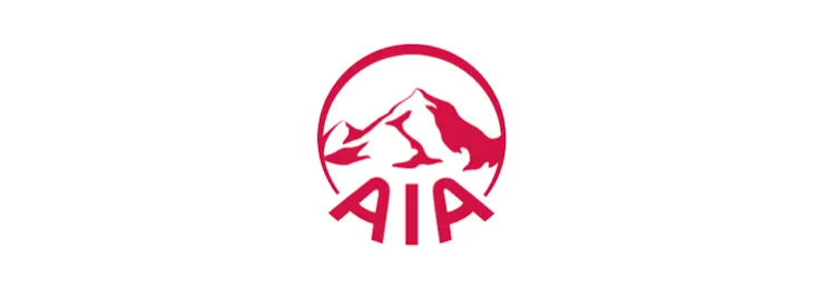 Red AIA logo with stylized mountains inside a circular outline on a white background.