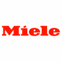 Miele brand logo in red text.