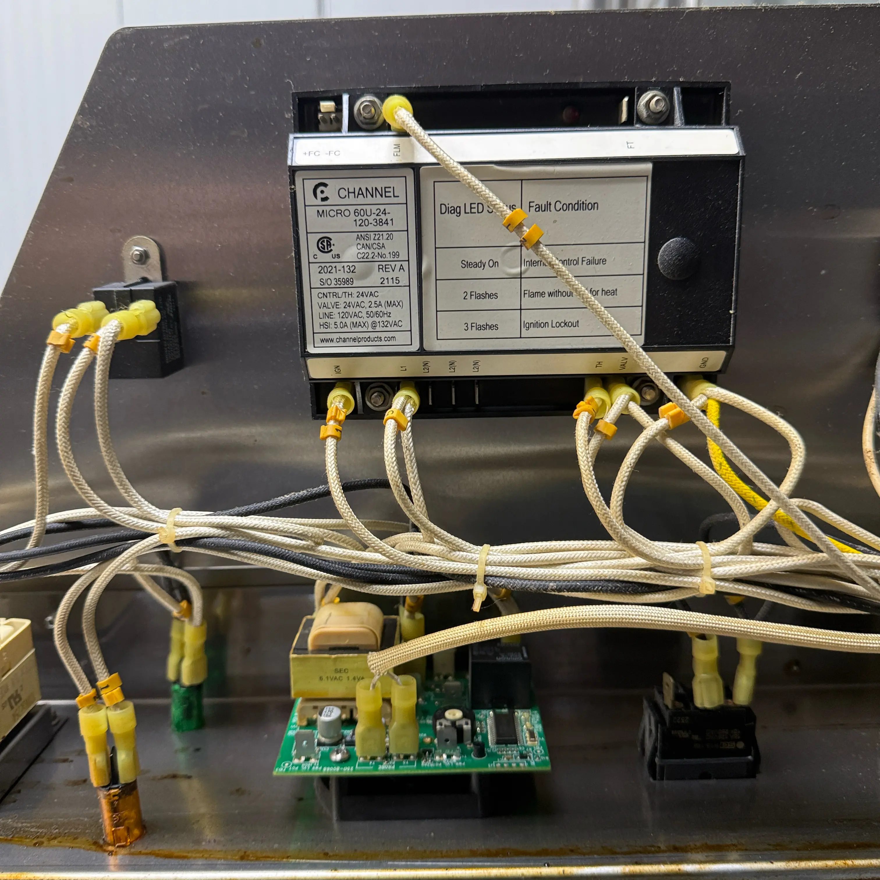Control panel replacement
