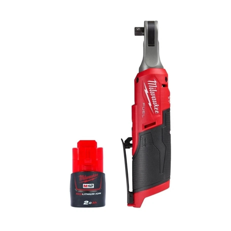 Milwaukee M12FHIR38 12V FUEL 3/8" High Speed Ratchet With 1 x 2.0Ah Battery