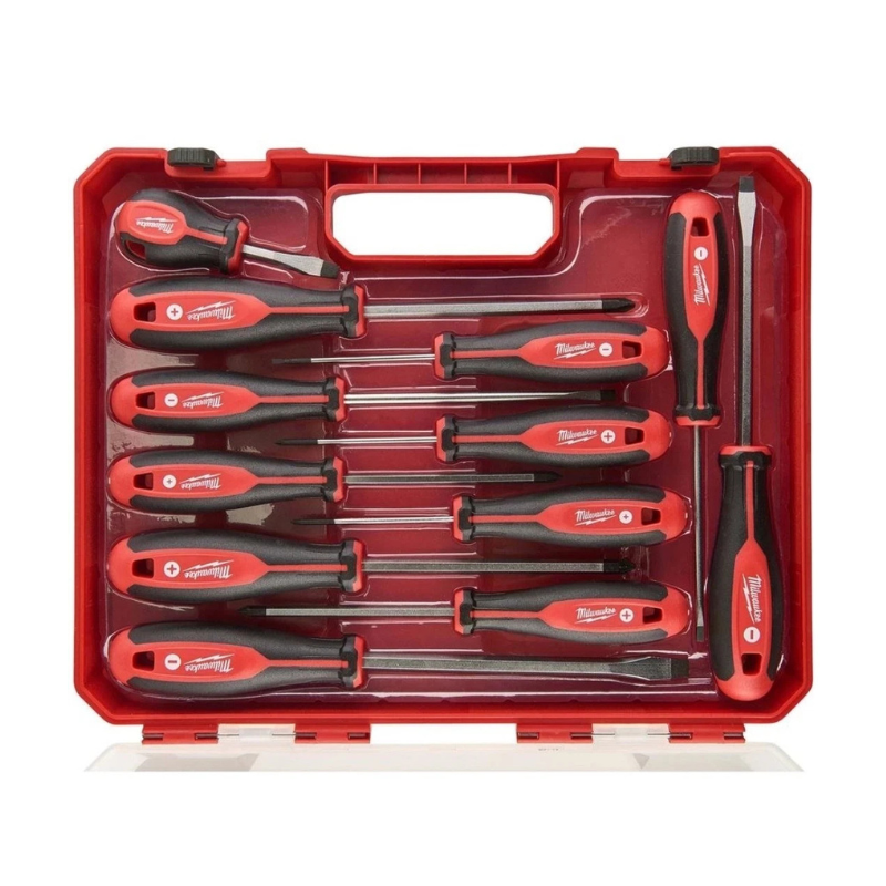 Milwaukee Tri-Lobe 12 Pieces of Screwdriver Set 4932472003