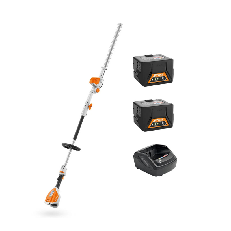Stihl HLA 56 Cordless Long Reach Hedge Trimmer + 2 x AK20 Batteries & Charger