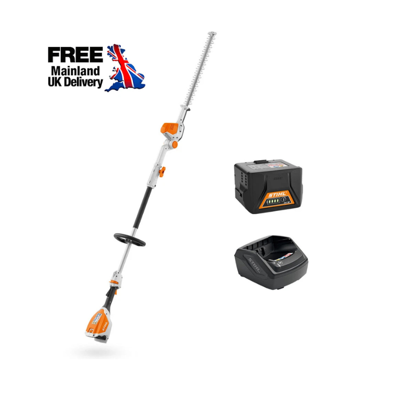 STIHL HLA 56 Cordless Long Reach Hedge Trimmer 18" + AK20 Battery & Charger NEW