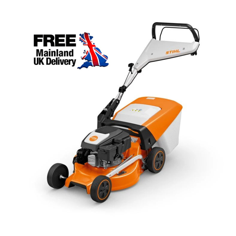 Stihl RM 248 Monobar Push Petrol Lawnmower 46cm Cutting Width NEW Free Delivery