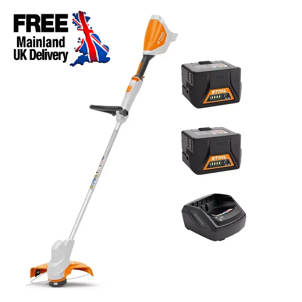 Stihl FSA 57 Cordless Grass Strimmer Kit 2 x AK10 Batteries & Charger FREE P&P!