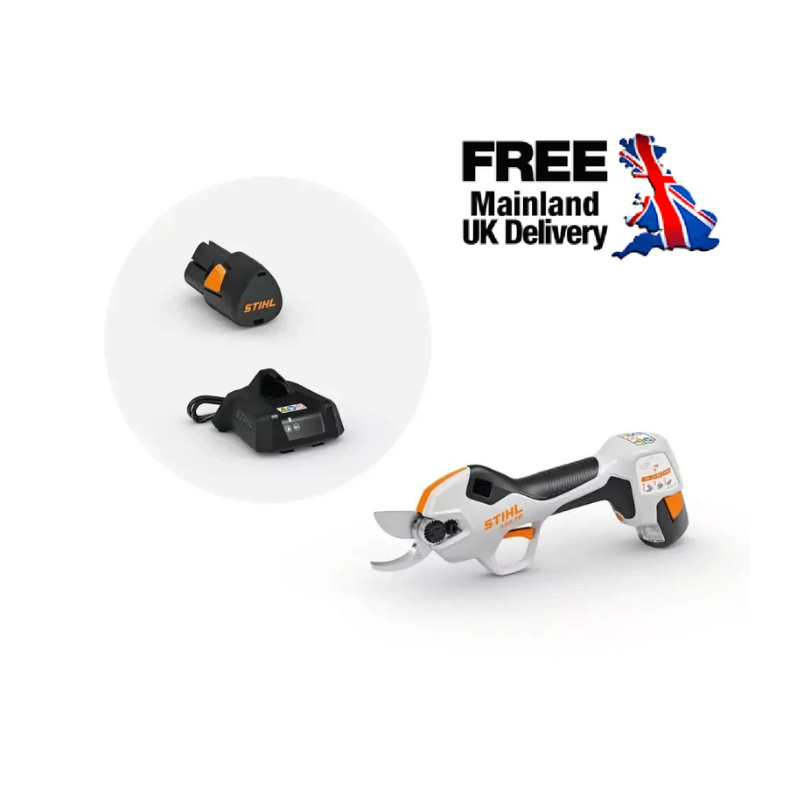STIHL ASA20 Powerful Cordless Secateurs Kit Inc. AS2 Battery & Charger
