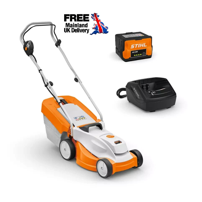Stihl RMA 235 Cordless Lawn Mower 33cm + AK 20 Battery & AL 101 Charger