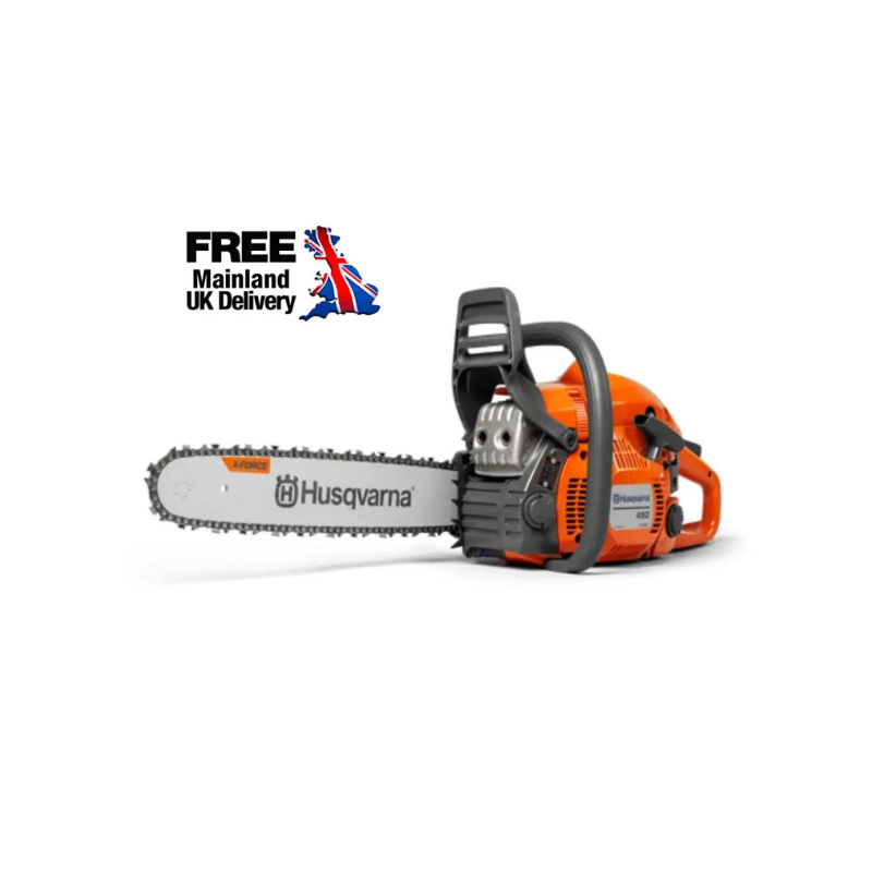 Husqvarna 450 II Petrol Chainsaws 18"/45cm Bar & Chain Air Injection 2.4kW Power