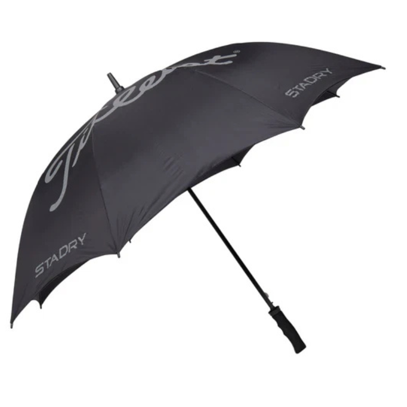 Titleist StaDry 64" Single Canopy Umbrella Black NEW 2025 Golf Gift