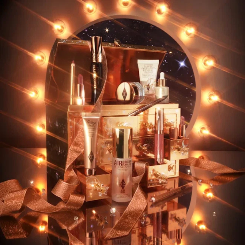 Charlotte Tilbury 2025 Beauty Treasure Chest 12 Door Advent Calendar BRAND NEW!