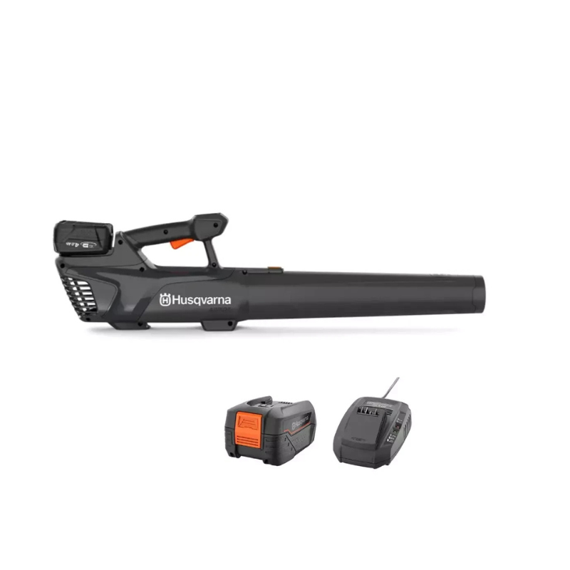 HUSQVARNA Aspire B8X-P4A Cordless Leaf Blower Kit inc. Battery & Charger NEW