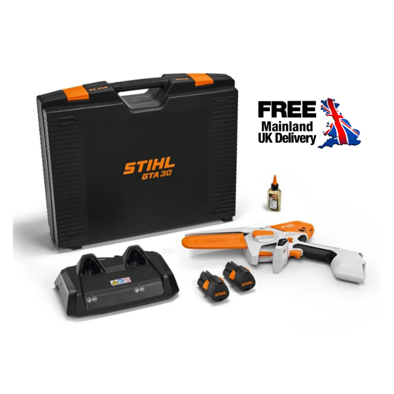 STIHL GTA 30 Cordless Double Battery Pruning Saw Full Kit - BRAND NEW XMAS 2025