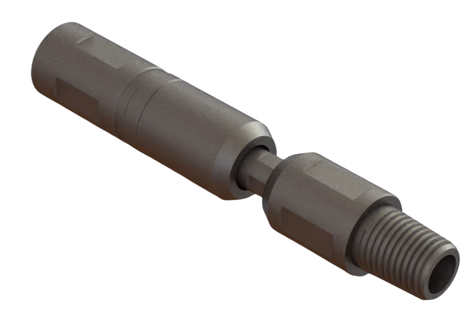 The Knuckle joint is one of the commonly used tools for coiled tubing operation, to achieve the deflection of the tool at a certain angle.