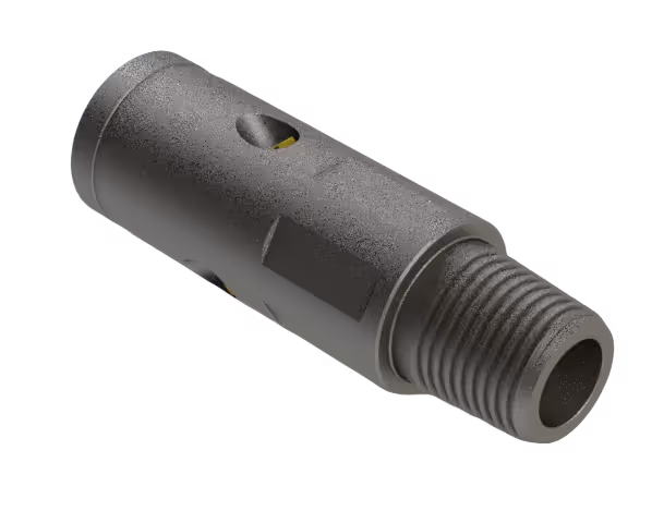 Simple mode of dual activated circulation valve ,with only the burst disc installed.