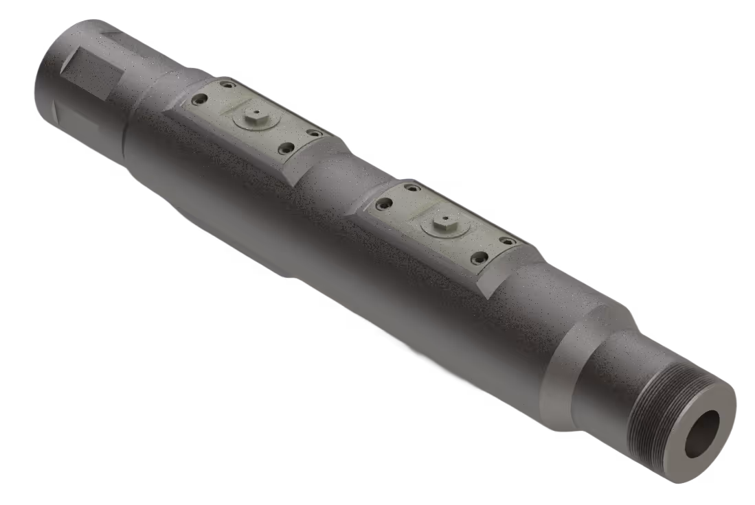 The large diameter sand jetting tool can be used for sand jetting of large size casing to extend the jetting distance and ensure the perforating effect.