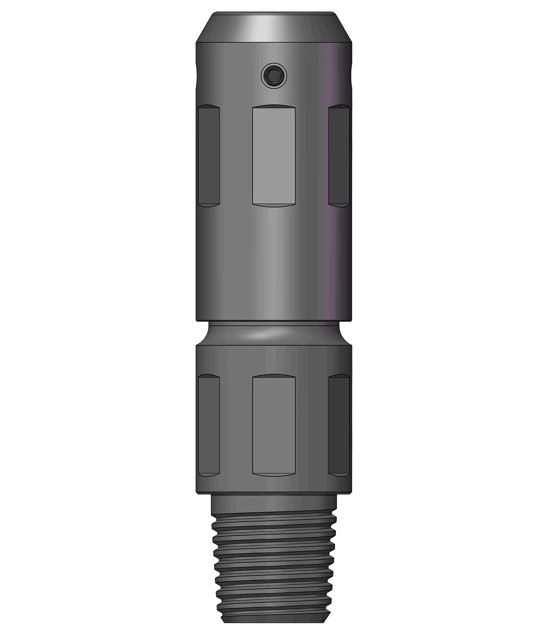 External slip connectors offer a 
larger OD for additional strength.