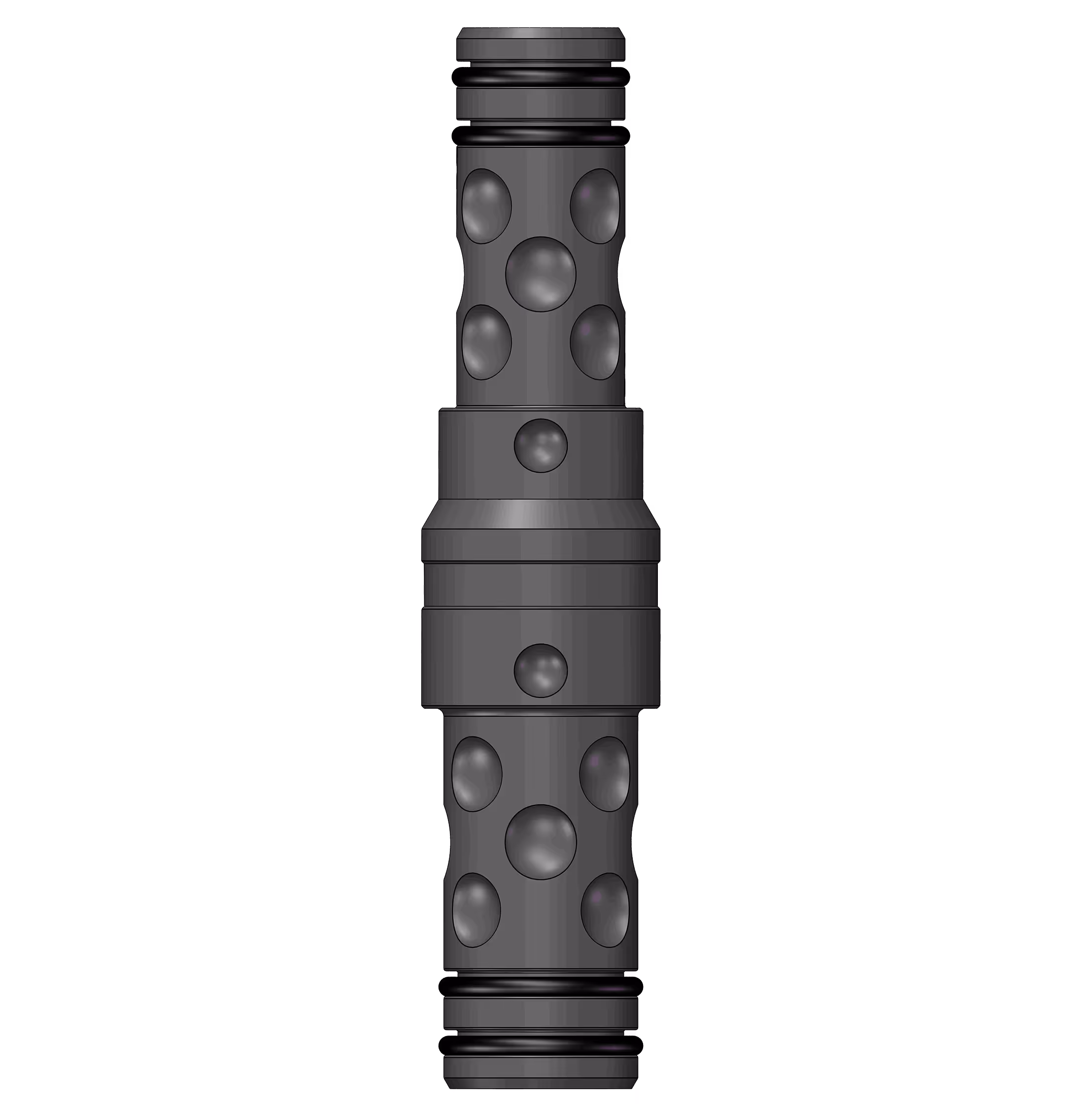 The Double Ended Roll-On Connector is used to connect two sections of coiled tubing.