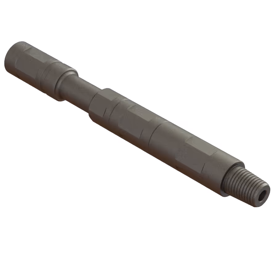 The combination anti-rotation joint is designed to assist with making up tubing where it is difficult to rotate the tools to engage threads, and it is particularly suited for long toolstring applications.