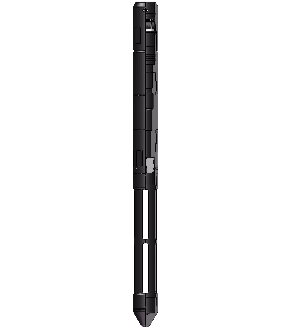 The full diameter plug is used to block the internal passage of coiled tubing when the coiled tubing velocity string is running.