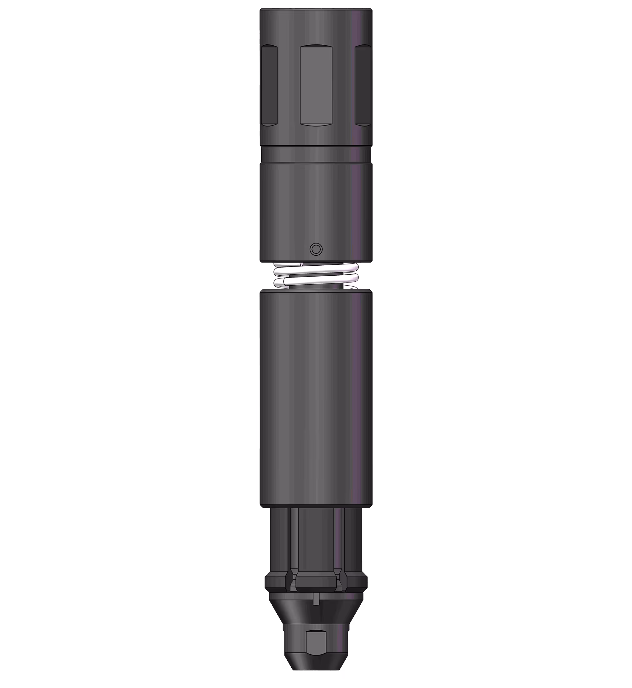 The flow activated releasable GS is used to run and retrieve downhole tools with conventional internal fish necks.