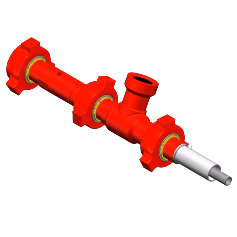 It is used to realize the roller connection of the concentric tube of the coiled tubing, seal and connect the concentric tube.
