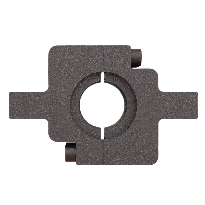 The Heavy Duty Coiled tubing Clamp is used for recovery velocity strings or handling coiled tubing and provide higher loads.