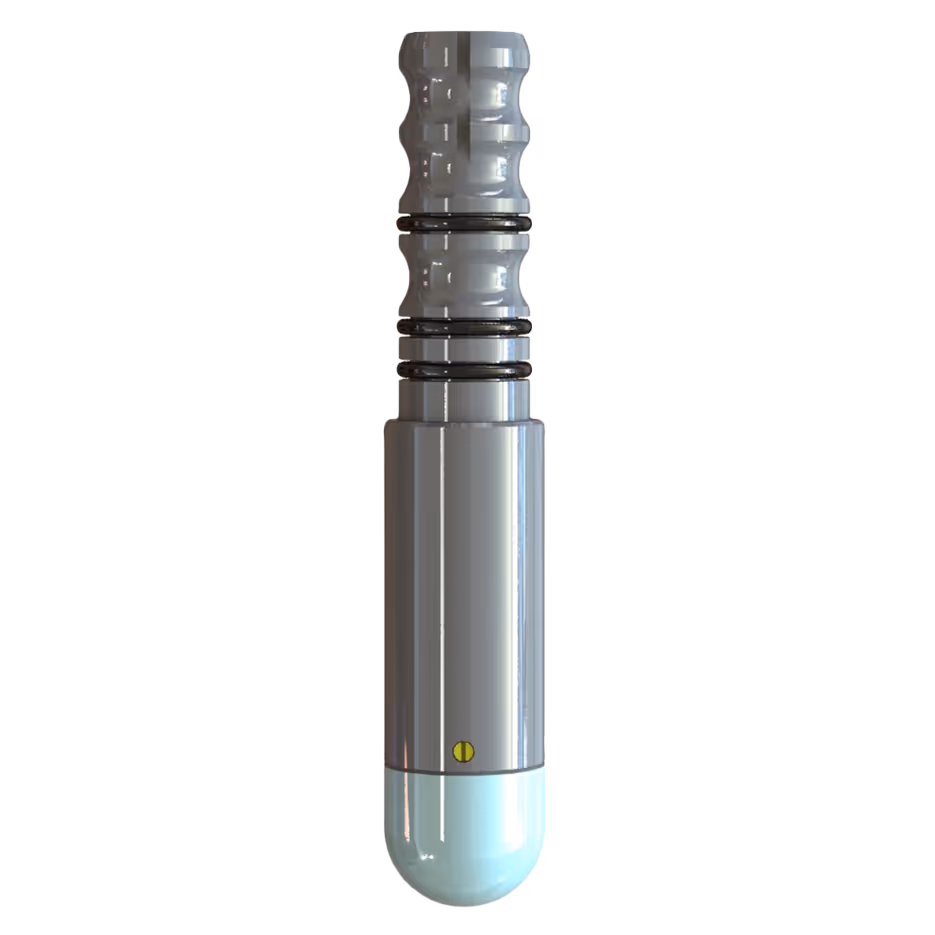 The dissolvable plug is used to block the internal passage of coiled tubing when the coiled tubing velocity string is running.