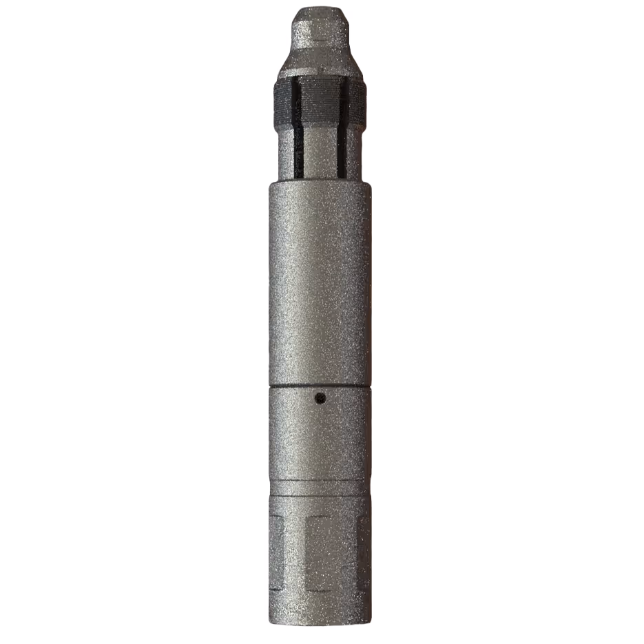 The flow activated releasable spear is a variable catch internal spear used to retrieve a lost cylindrical fish from the wellbore.
