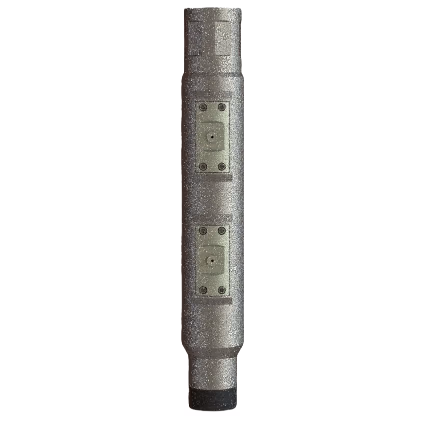 The large diameter sand jetting tool can be used for sand jetting of large size casing to extend the jetting distance and ensure the perforating effect.