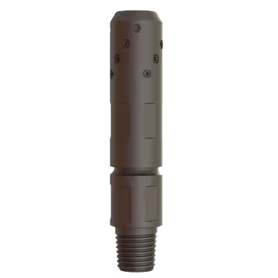 The Heavy External Slip Connector has been developed for use with velocity strings and more none standard coiled tubing applications. The coiled tubing connector as a larger OD than the compact /slimline version and a new style grapple arrangement.