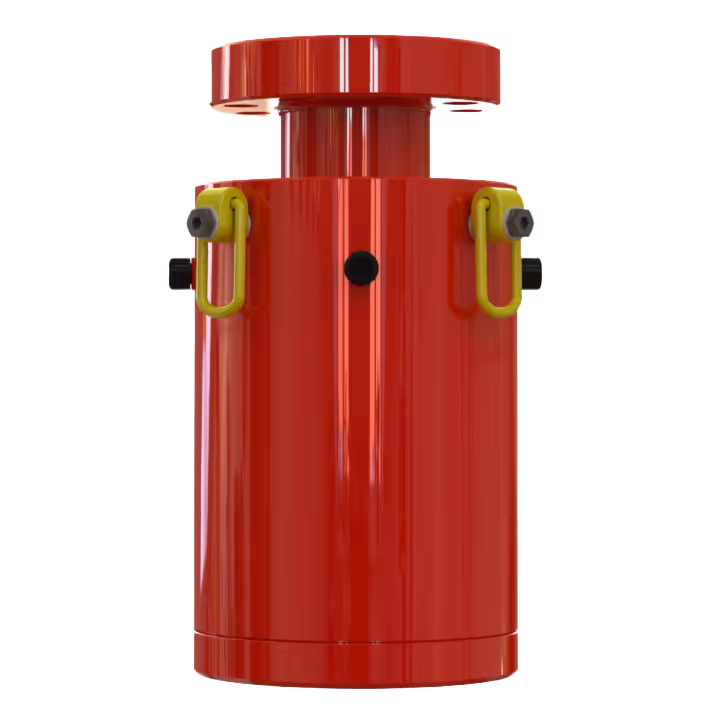 The quick latch is a connector designed for connect the wellhead anti spray pipe using hydraulic means to save installation time at the wellhead.