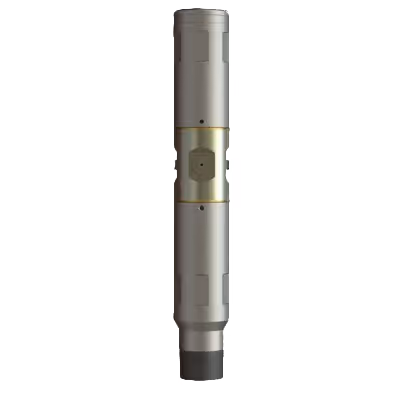 The sliding sleeve sand jetting tool connected with tubing, it can be opened in stages by throwing the ball for jet fracturing.