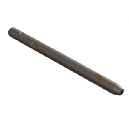 Hydraulic jet perforation is carried out by using coiled tubing or drill pipe dragging for reservoir connection and production enhancement.